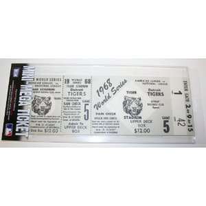  MLB Detroit Tigers 1968 WS Mini Mega Thats My Ticket 