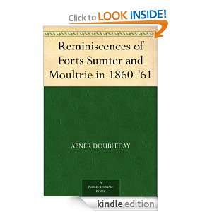   and Moultrie in 1860 61 Abner Doubleday  Kindle Store