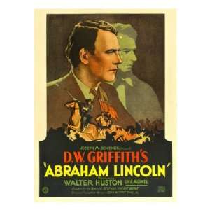 Abraham Lincoln, Walter Huston, 1930 Premium Poster Print, 18x24