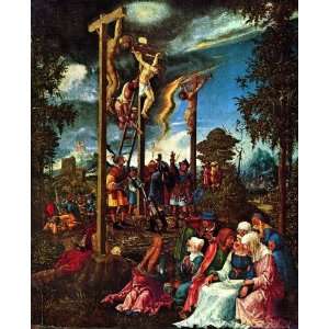   Made Oil Reproduction   Albrecht Altdorfer   24 x 30 inches   Calvary