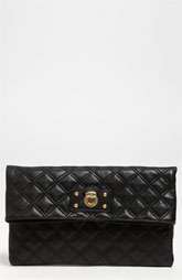 MARC JACOBS Quilting   Eugenie Leather Clutch $495.00