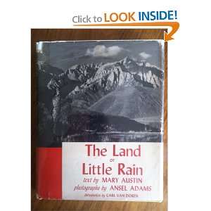   Little Rain Mary Austin; Photographer Ansel Adams  Books