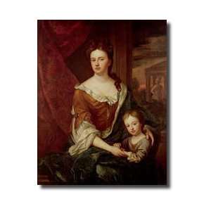  Queen Anne And William Duke Of Gloucester Giclee Print 