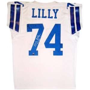 Bob Lilly Autographed Jersey  Details Dallas Cowboys, White Custom 