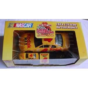   KODAK 164 & 124 Die Cast Cars #4 BOBBY HAMILTON 