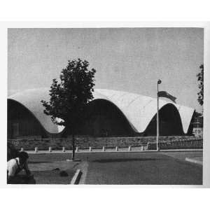   Covered market,boulevard A. Briand,Royan,France,1961