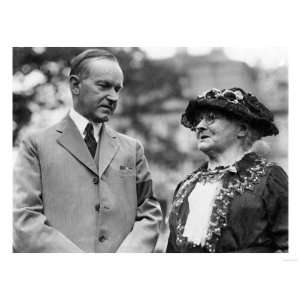Calvin Coolidge with Union Organizer Jones Photograph   Washington, DC 