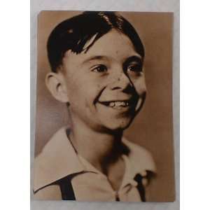   Rascals Carl Alfalfa Switzer Vintage 1982 Postcard 