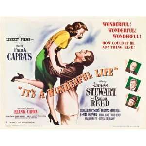  Its a Wonderful Life Poster Half Sheet B 22x28Carl 