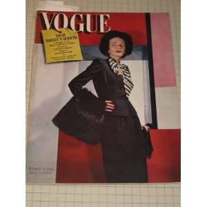  1942 Vogue Magazine Conde Nast Death   Raoul Dufy   Janet 