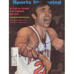 Dave DeBusschere (New York Knicks) autographed Sports Illustrated 