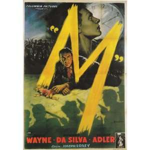  (11 x 17 Inches   28cm x 44cm) (1951) Italian Style A  (David Wayne 
