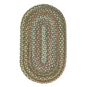  4 x 6 Oval Sage Green by Capel Rugs Emma Collection 0486 