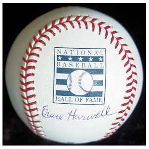  Ernie Harwell Signed Ball   Hof Jsa