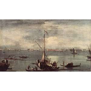   Francesco Lazzaro Guardi   24 x 14 inches   The Lag