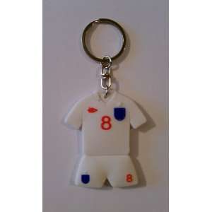  England Frank Lampard #8 Home Jersey Keychain Everything 