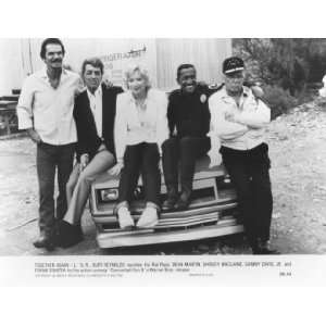 Burt Reynolds, Dean Martin, Shirley MacLaine, Sammy Davis Jr., & Frank 