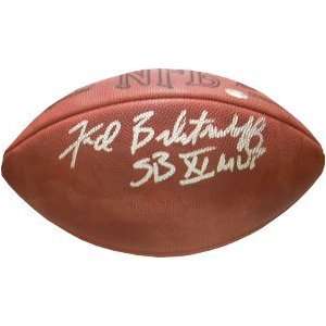 Fred Biletnikoff Autographed Football   SBXIMVP