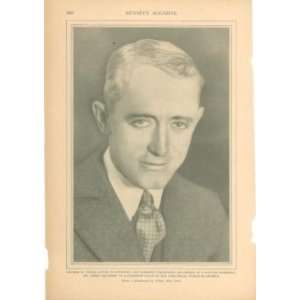  1921 Print Playwright George M Cohan 