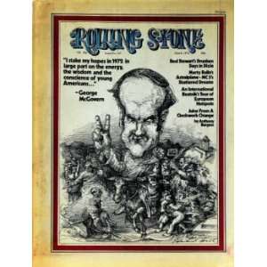  Rolling Stone Cover of George McGovern (illustration 