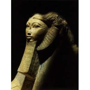  Hatshepsut as a Sphinx, One of Pair, Colossal Statue from 