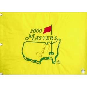  Ian Woosnam Signed 2000 Masters Golf Pin Flag Sports 
