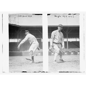  Jack Quinn & Jim Vaughn wearing partial 1909 uniforms,New 