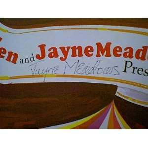  Allen, Steve Jayne Meadows LP Signed Autograph For 