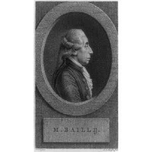  Jean Sylvain Baillij,Bailly,French orator,astronomer 