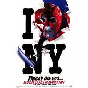  Friday the 13th Part 8 Jason Takes Manhattan (1989) 27 x 