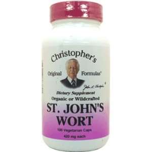  St. Johns Wort 100 Caps   Christophers Original Formulas 