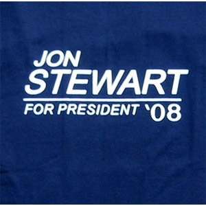 Jon Stewart for President 08 T shirt Size XL