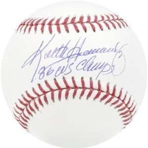 Keith Hernandez New York Mets Autographed Baseball with Inscription 