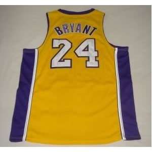 Kobe Bryant Jersey adidas Gold #24 Los Angeles Lakers Jersey Size 54