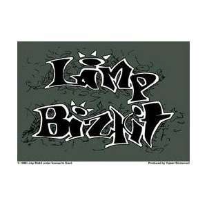 Limp Bizkit   Green and Black logo   Sticker / Decal