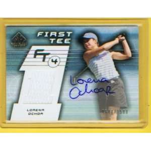  Lorena Ochoa Autograph 2003 Upper Deck SP Game Used First 