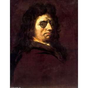 FRAMED oil paintings   Luca Giordano   24 x 32 inches   Self portrait 