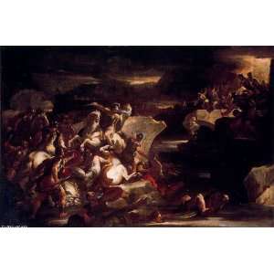 Hand Made Oil Reproduction   Luca Giordano   32 x 22 inches   Horatius 