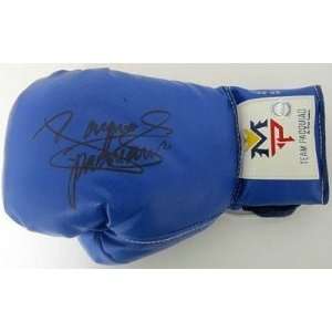 Manny Pacquiao Signed Blue Boxing Glove PSA   Autographed Boxing 