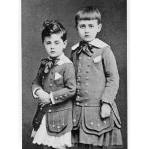  Marcel Proust (On Right) with His Brother Robert 