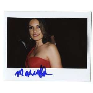 Mariska Hargitay Autographed Original Polaroid
