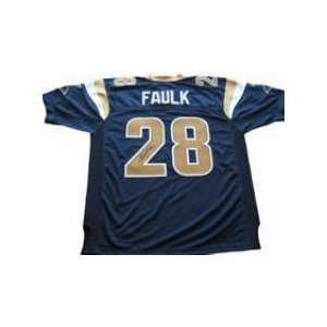 Marshall Faulk Autographed Ball   Jersey