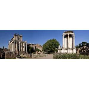  Temple of Antoninus and Faustina, Roman Forum, Rome, Italy 