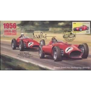 NICK MASON signed racing FIRST DAY COVER PINK FLOYD   Sports 
