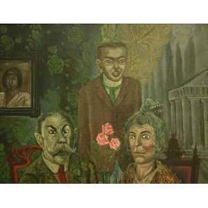  FRAMED oil paintings   Otto Dix   24 x 18 inches   Family 