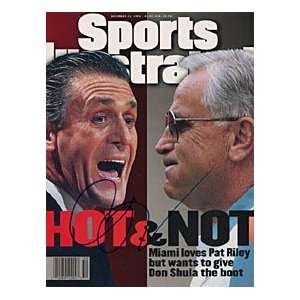 Pat Riley Autographed / Signed Sports Illustrated December 11, 1995 