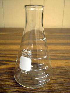 Pyrex No. 4980 500ml Erlenmeyer Flask  