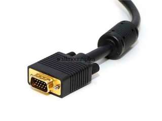 100 FOOT VGA COMPUTER MONITOR CABLE LONG MALE TO MALE  