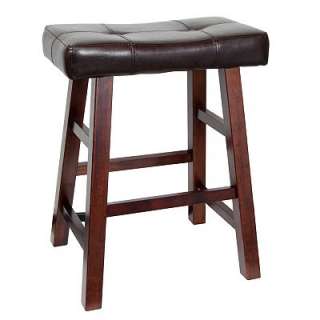 SONOMA life + style 24 in. Saddle Counter Stool