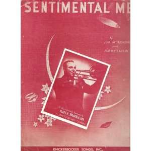    Sheet Music Sentimental Me Russ Morgan 145 